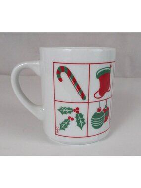 Vintage HGC Beautiful Christmas Collectible Coffee Cup